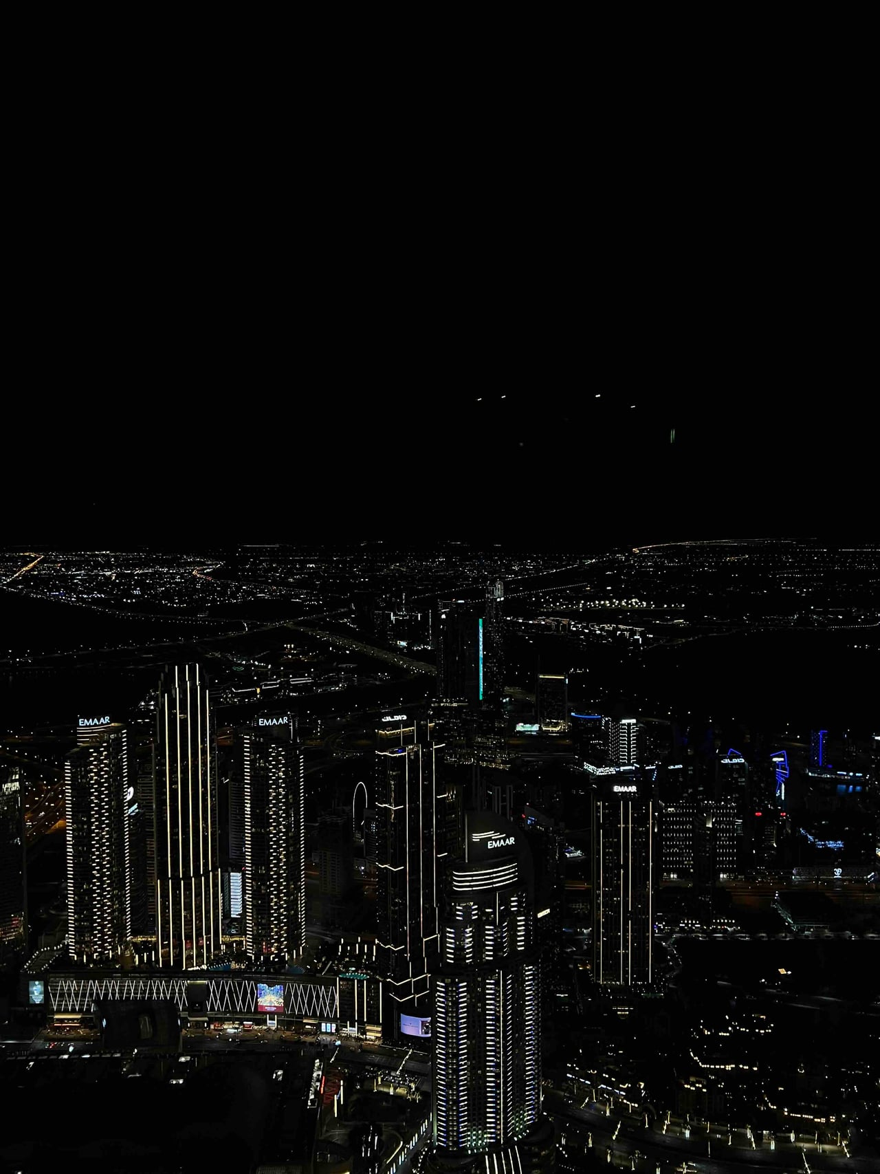 Looking out from the Burj Khalifa
